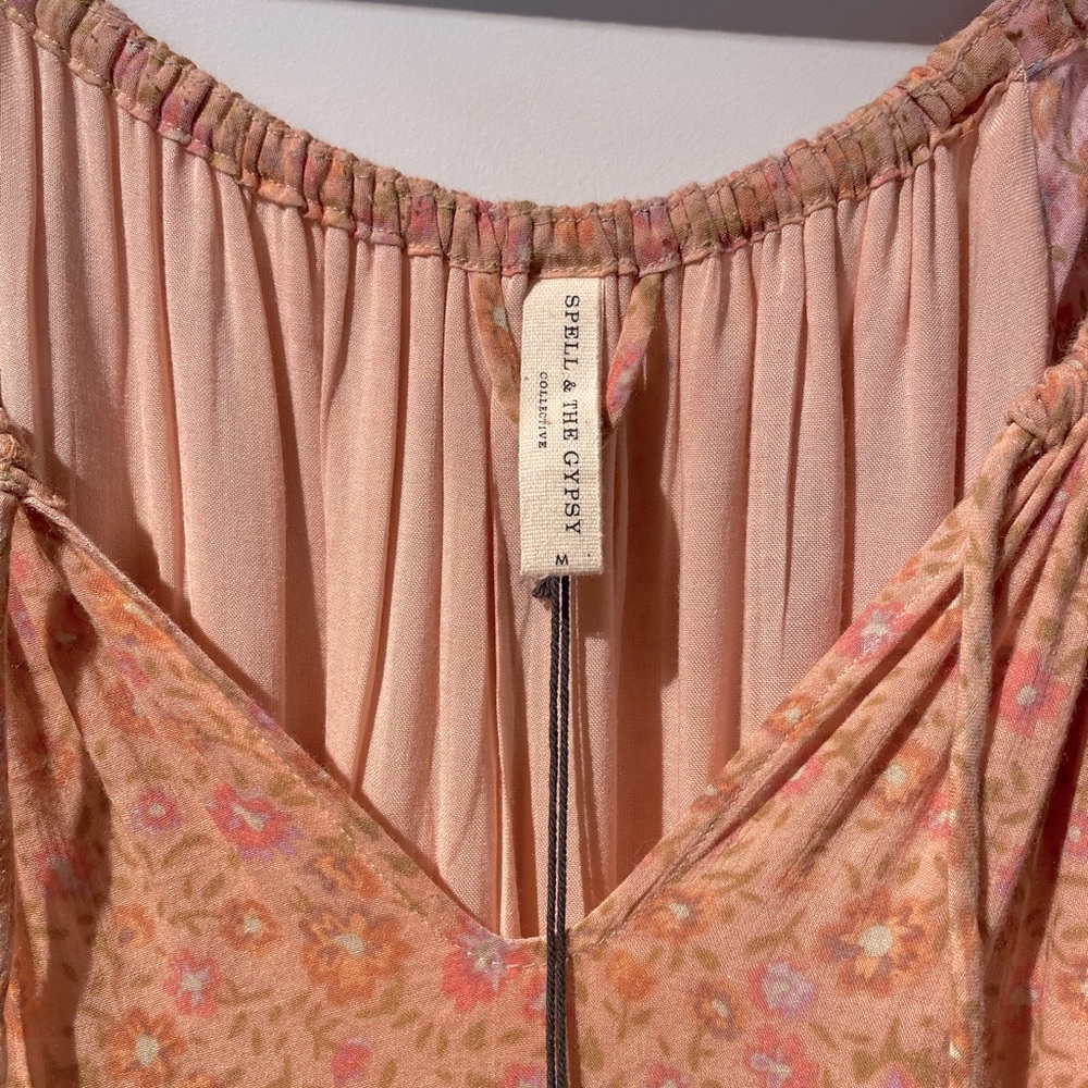 Spell Rae Gown Peach - Picture 4 of 5
